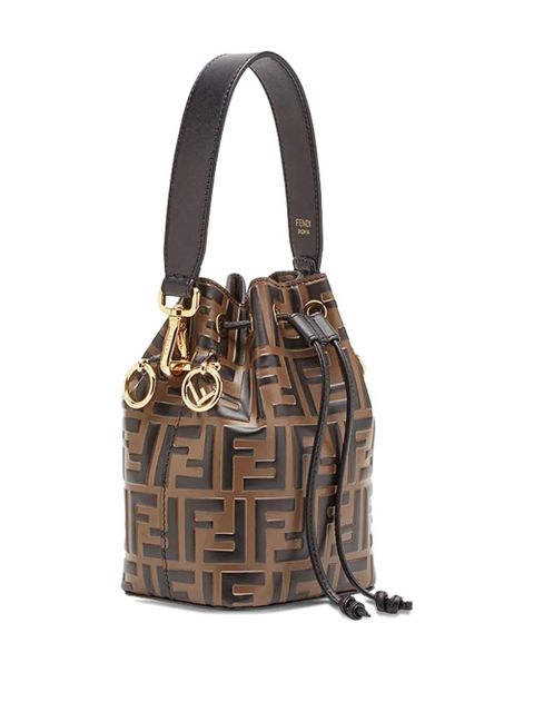 FENDI mini Mon Tresor bucket bag - Brown