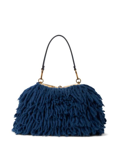 ETRO Vela wool shoulder bag - Blue