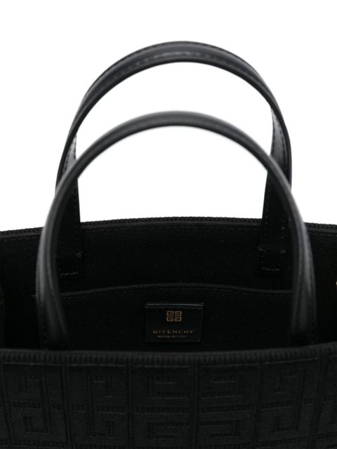 Givenchy mini 4G-embroidered tote bag - Black