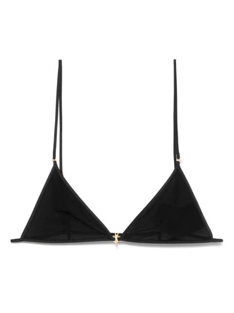 Saint Laurent triangle-cup bra - Black - zdjęcie produktu nr 1