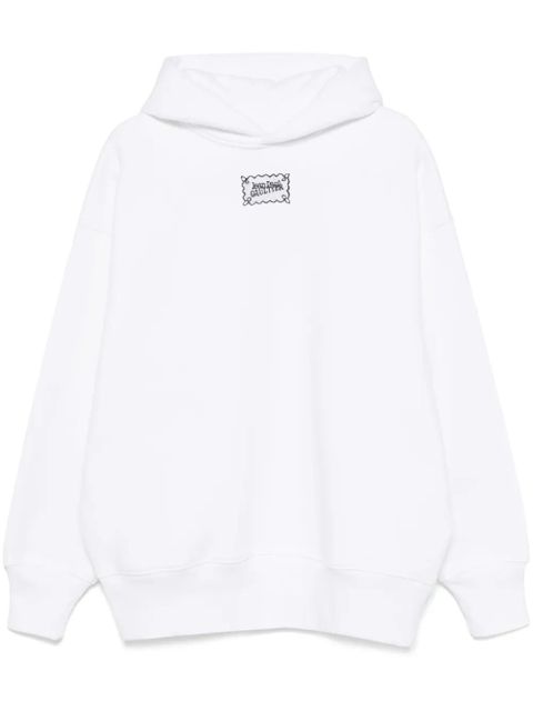 Jean Paul Gaultier logo-print hoodie - White - zdjęcie produktu nr 1