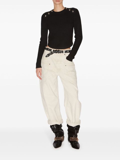 ISABEL MARANT Nust sweater - Black - zdjęcie produktu nr 2