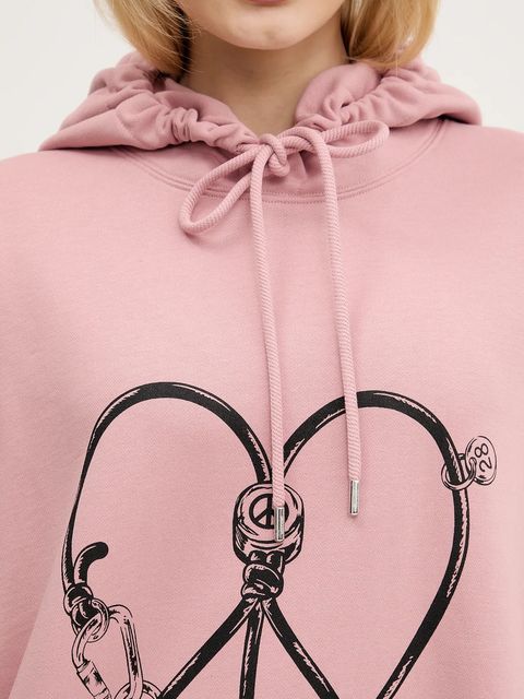 Moschino Jeans bluza bawełniana - zdjęcie produktu nr 2