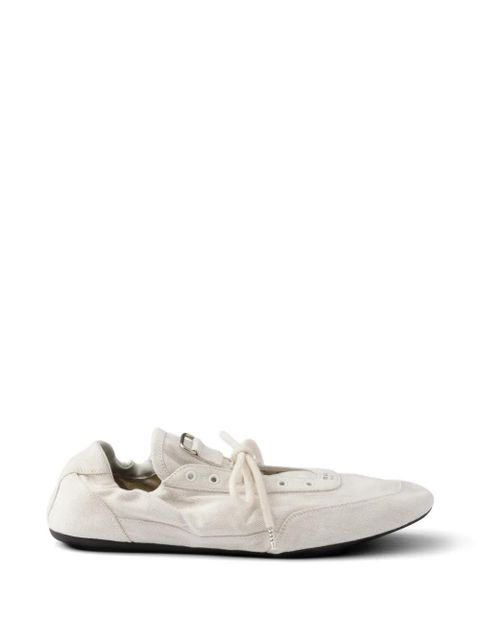 Prada Collapse denim sneakers - Neutrals - zdjęcie produktu nr 1