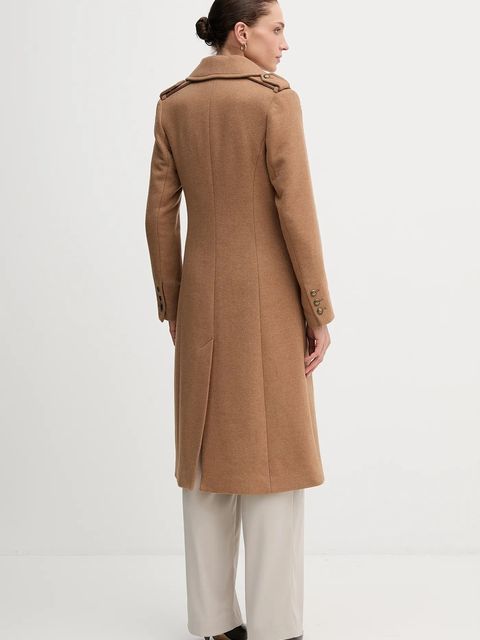 Barbour płaszcz COTTESMORE kolor brązowy LWO0254