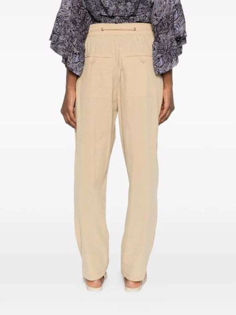 ISABEL MARANT Falcona straight-leg trousers - Neutrals