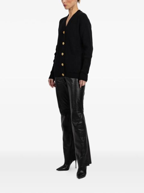 Balmain buttoned cardigan - Black