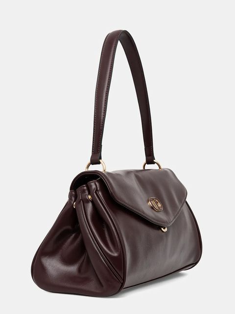 Twinset torebka kolor bordowy 252TD8052