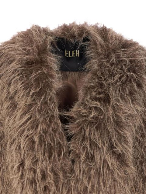 Eleh faux-fur jacket - Brown