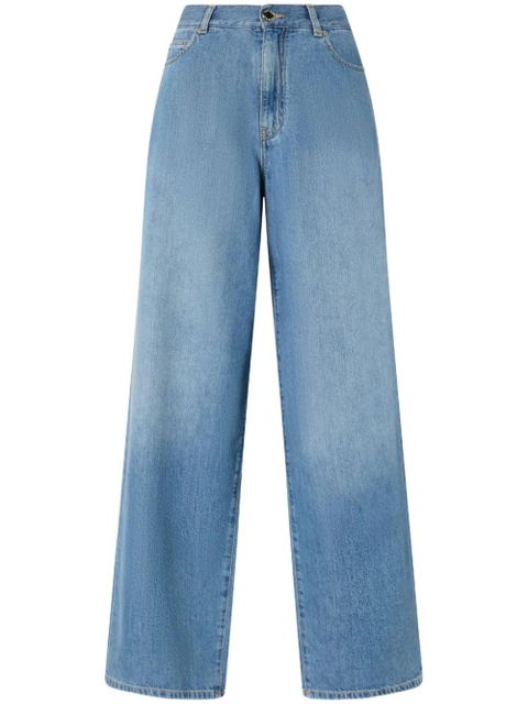 PINKO wide-leg jeans - Blue - zdjęcie produktu nr 1