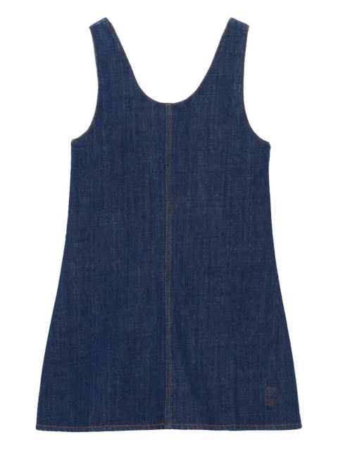 AMI Paris denim mini dress - Blue - zdjęcie produktu nr 1