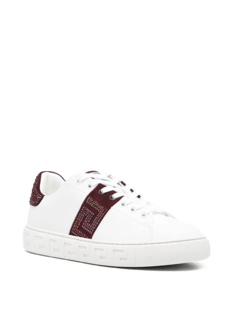 Versace leather sneakers - White - zdjęcie produktu nr 2