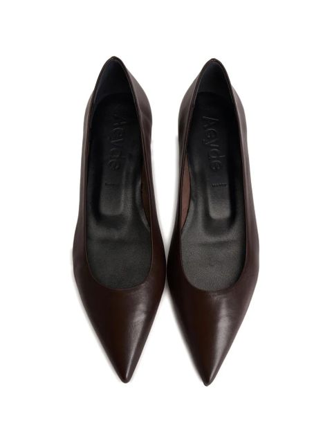 Aeyde pointed pumps - Brown