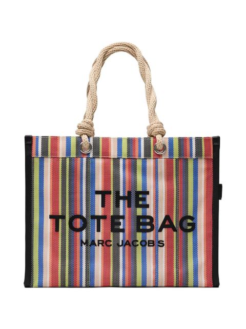 Marc Jacobs The Large Stripe Mesh Rope tote bag - Red - zdjęcie produktu nr 1