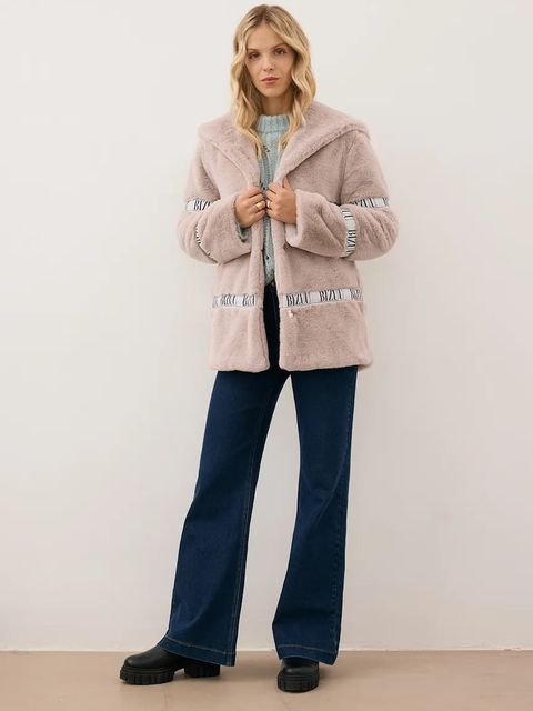 Bizuu kurtka MILANO kolor beżowy przejściowa MILANO BEŻOWY