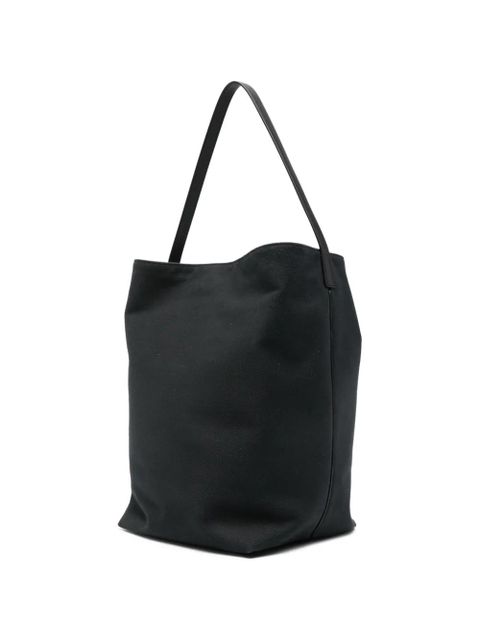 The Row large N/S Park bucket bag - Black