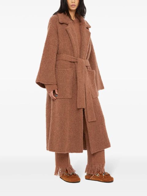 Alanui knitted robe coat - Brown - zdjęcie produktu nr 2