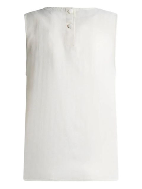 ETRO crew-neck top - White - zdjęcie produktu nr 2