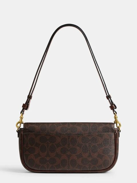 Coach torebka Brook kolor brązowy CAN91