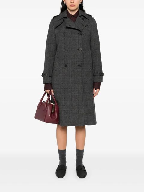 SANDRO crystal-embellished coat - Grey - zdjęcie produktu nr 2