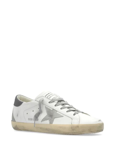 Golden Goose Super-star distressed leather sneakers - White - zdjęcie produktu nr 2