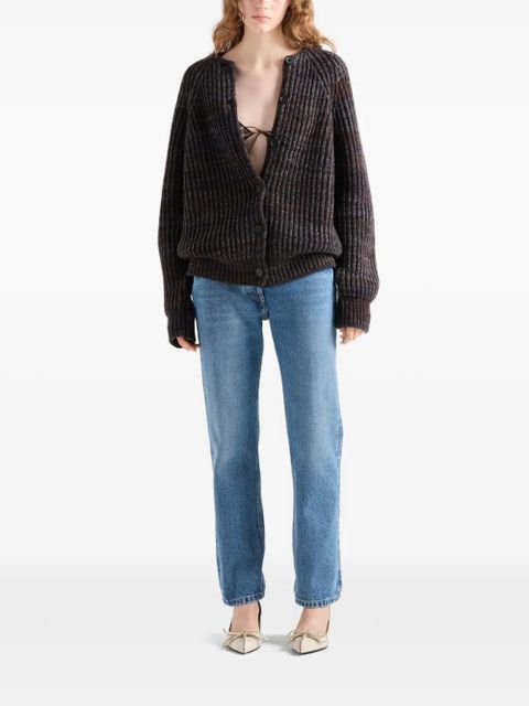 Prada logo-plaque jeans - Blue - zdjęcie produktu nr 2