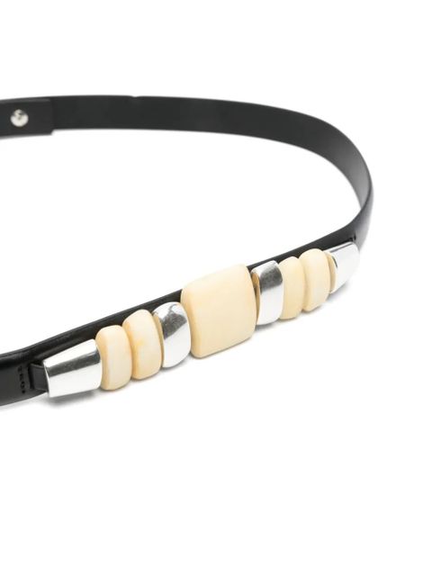 ISABEL MARANT Raissa belt - Black - zdjęcie produktu nr 2