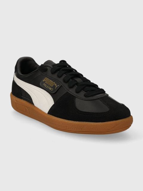 Puma sneakersy skórzane Palermo kolor czarny 396464 - zdjęcie produktu nr 2