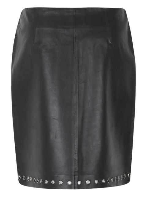 Gimaguas eyelet-embellished midi skirt - Black - zdjęcie produktu nr 2