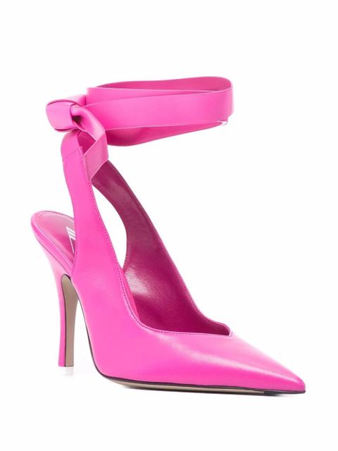 The Attico Venus slingback pumps - Pink