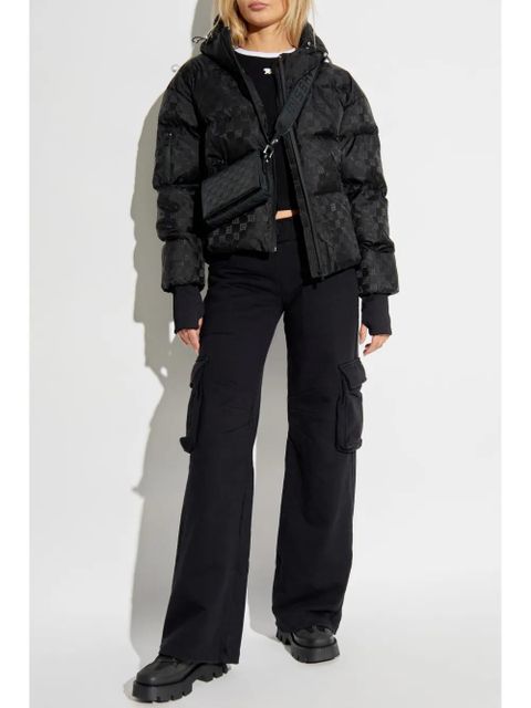 MISBHV logo-embroidered track trousers - Black