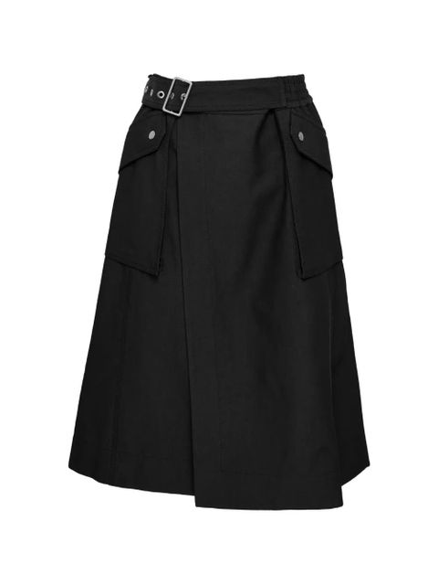 3.1 Phillip Lim belted midi skirt - Black - zdjęcie produktu nr 1