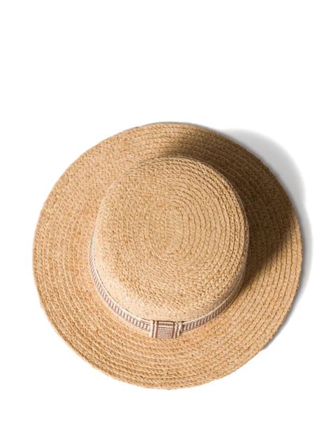 Miu Miu raffia hat - Neutrals - zdjęcie produktu nr 2