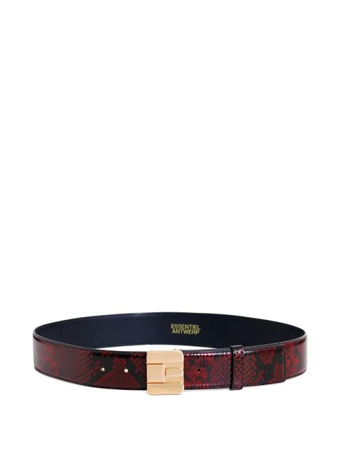 Essentiel Antwerp Isnake belt - Red - zdjęcie produktu nr 1