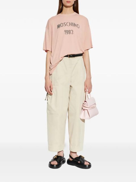 Moschino logo-print T-shirt - Pink - zdjęcie produktu nr 2