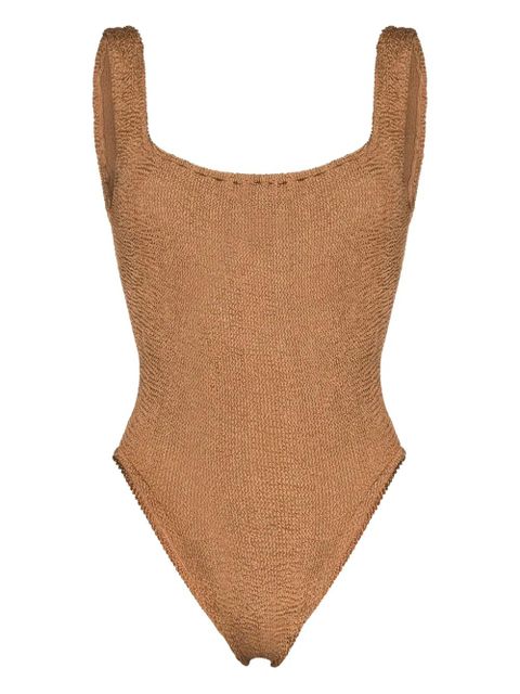 Hunza G square-neck swimsuit - Brown - zdjęcie produktu nr 1
