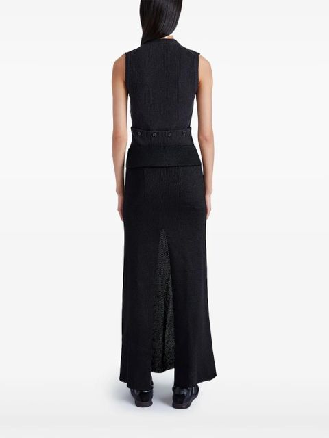Proenza Schouler Avalon midi skirt - Black