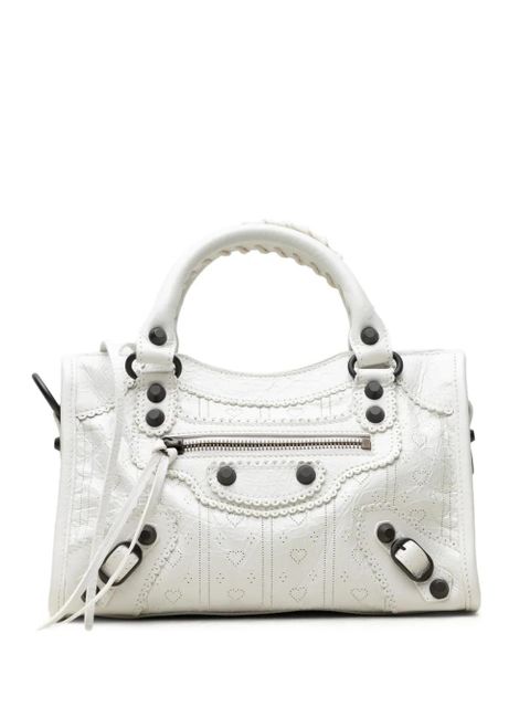 Balenciaga mini City tote bag - White - zdjęcie produktu nr 1