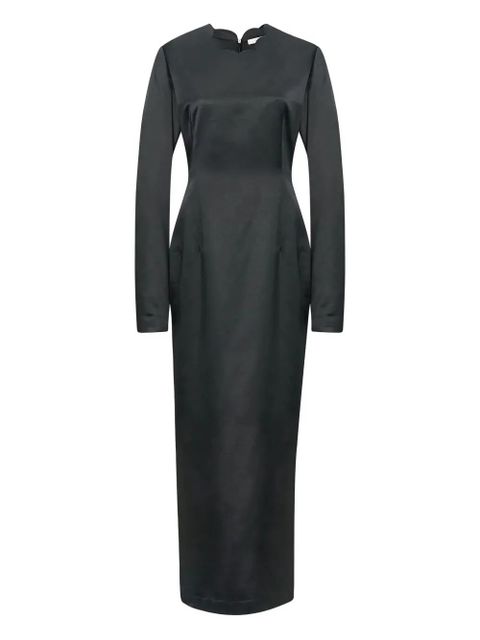 The Row Mitzi midi dress - Black - zdjęcie produktu nr 1