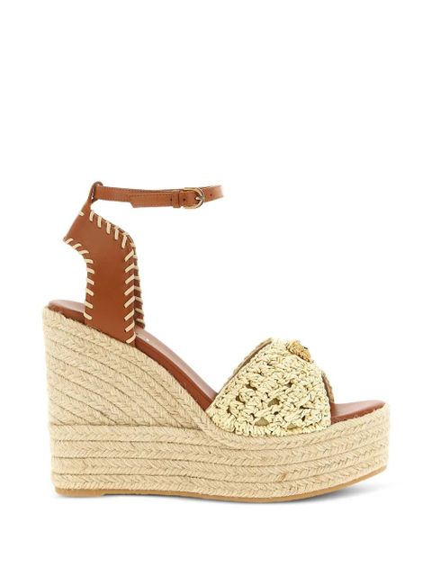 Versace La Medusa woven espadrilles - Brown - zdjęcie produktu nr 1