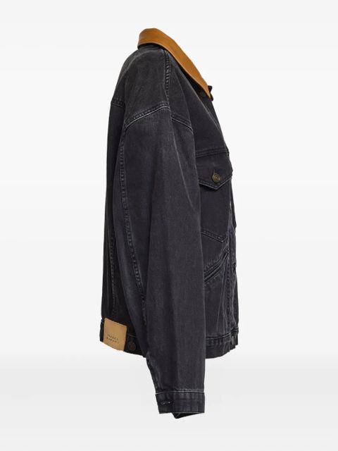 ISABEL MARANT Petunia denim jacket - Black