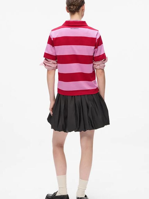 Karl Lagerfeld polo bawełniane IKON - zdjęcie produktu nr 1