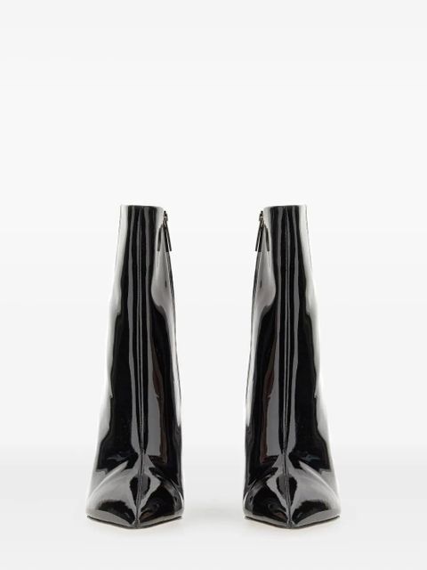 Paris Texas wedge heel boots - Black