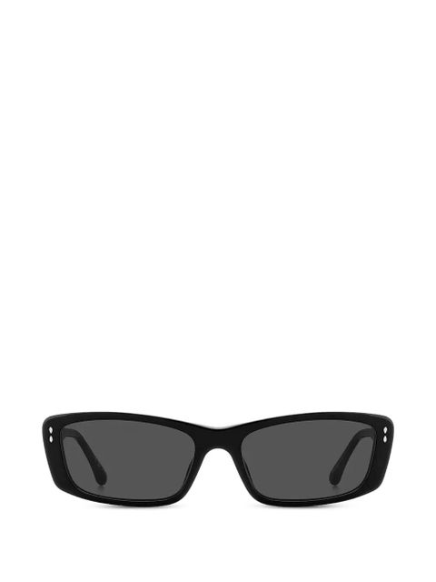 Isabel Marant Eyewear rectangle-frame sunglasses - Black - zdjęcie produktu nr 1