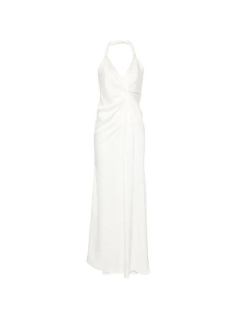 Eleh twisted halterneck maxi dress - White - zdjęcie produktu nr 1