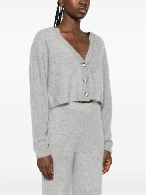 Nanushka button-front cashmere cardigan - Grey