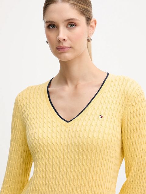 Tommy Hilfiger sweter bawełniany - zdjęcie produktu nr 1