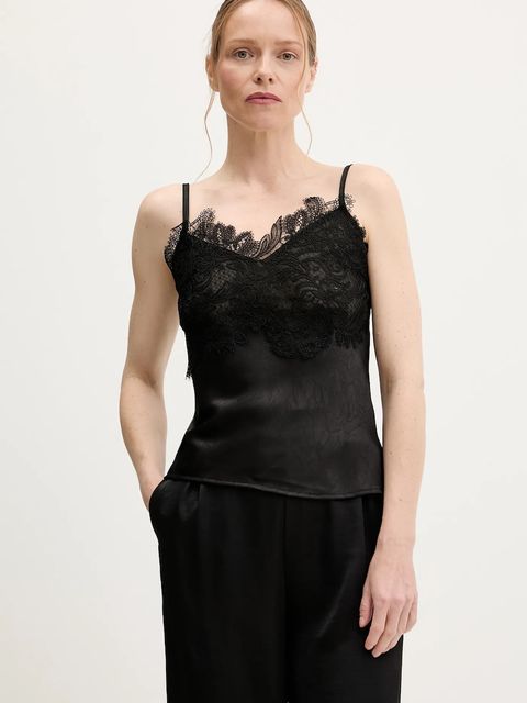 Answear.LAB bluzka damska kolor czarny gładka