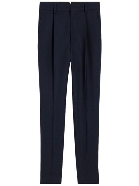 AMI Paris high-waisted tailored trousers - Blue - zdjęcie produktu nr 1