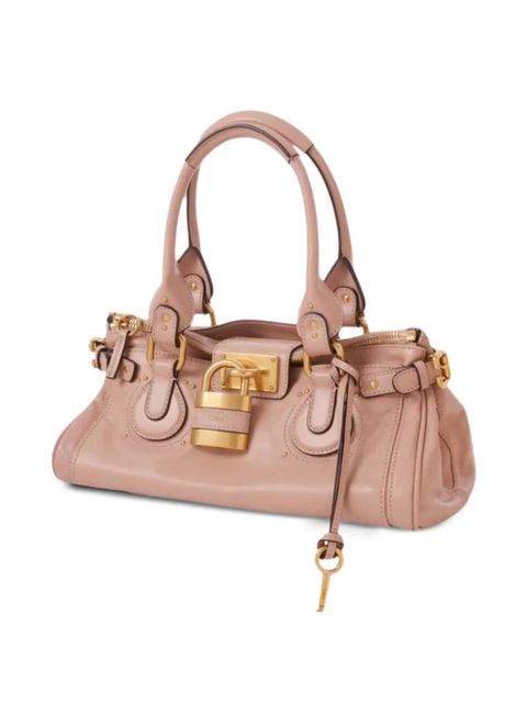 Chloé Paddington padlock-detail tote bag - Pink